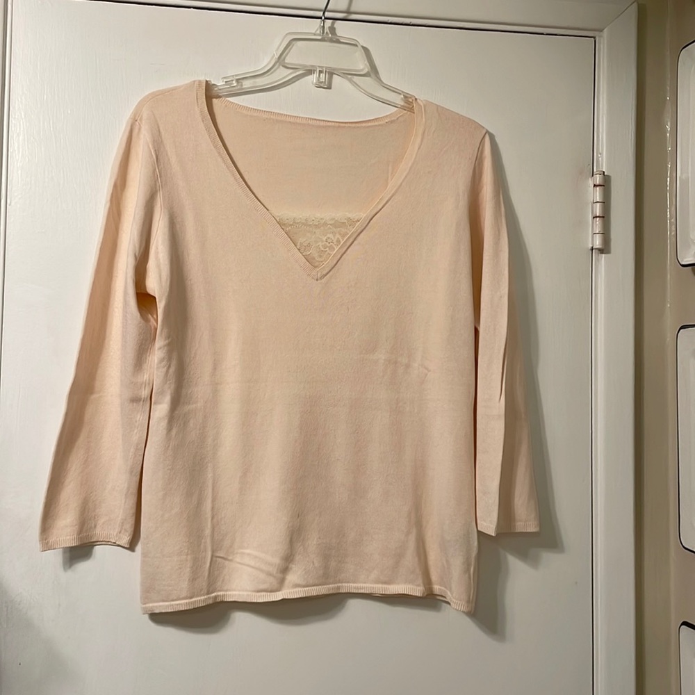 Ralph Lauren Lightweight Peach Sweater